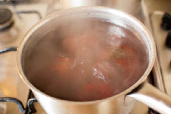 gotujące się buraki