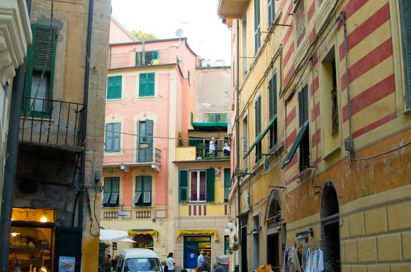 Uliczka w Monterosso