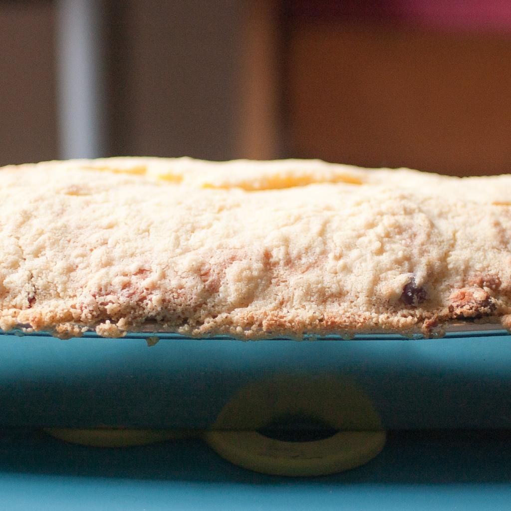 Ciasto drożdżowe z żurawiną