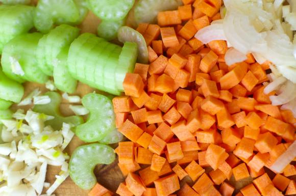 marchewka, seler naciowy, cebula