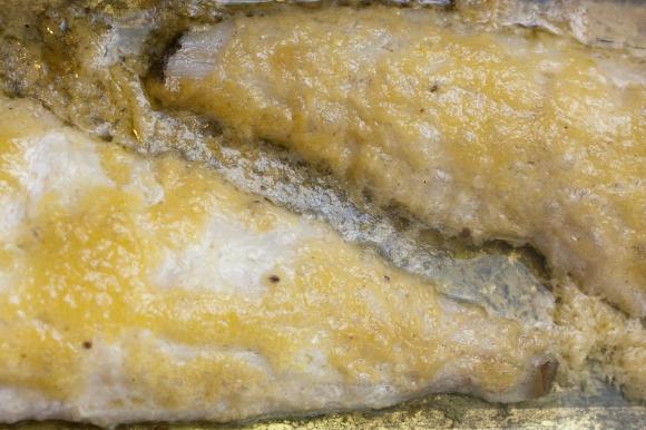 pieczony dorsz z sosem aioli