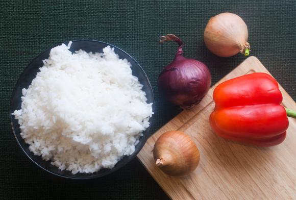 składniki na burrito