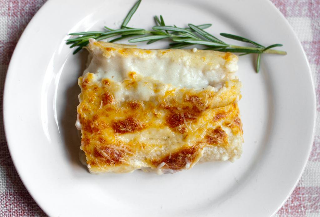 cannelloni z dynią i rozmarynem