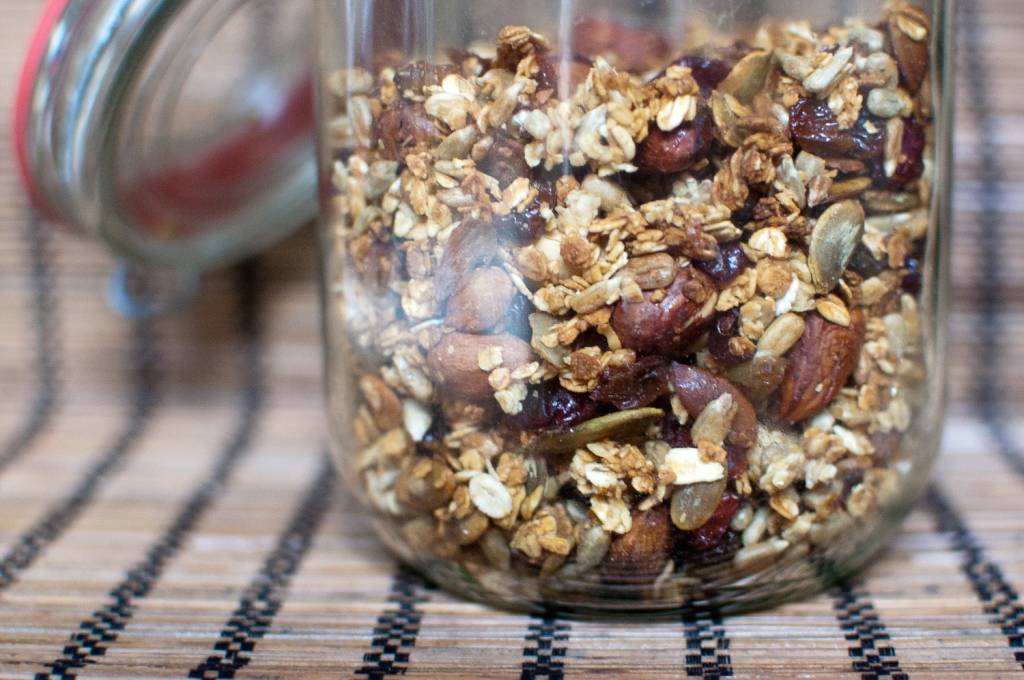 domowe musli w słoiku