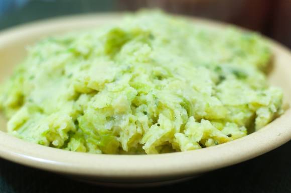 Purée ziemniaczane z brukselką