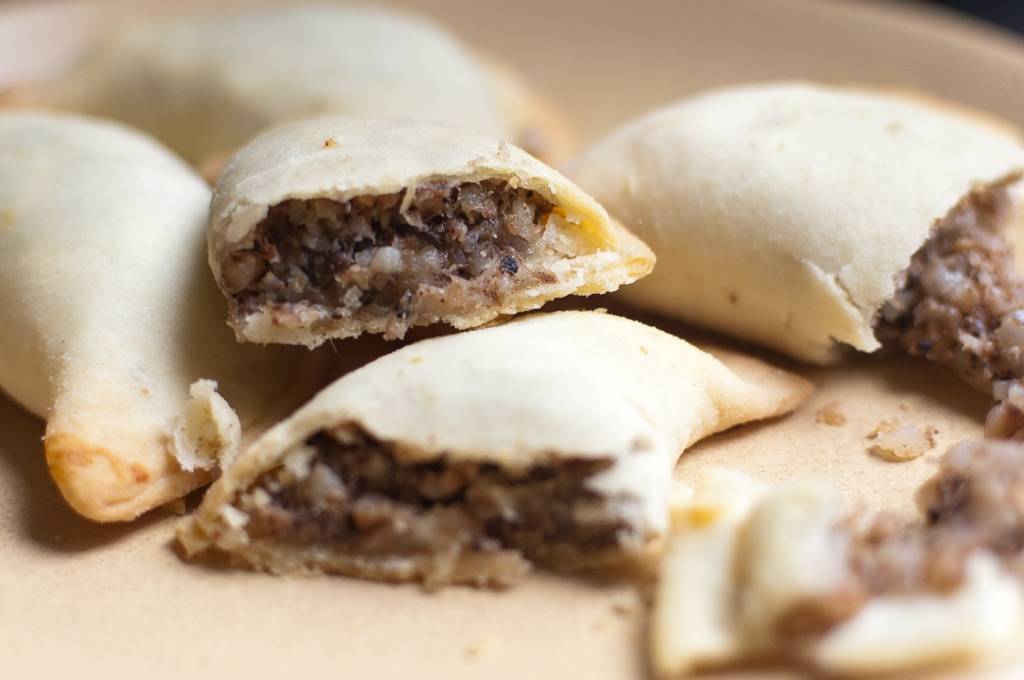 empanadas z kaszanką–przekrój