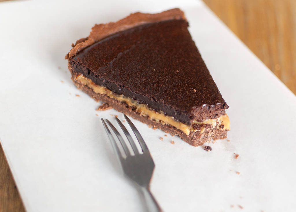 tarta czekoladowo-kajmakowa